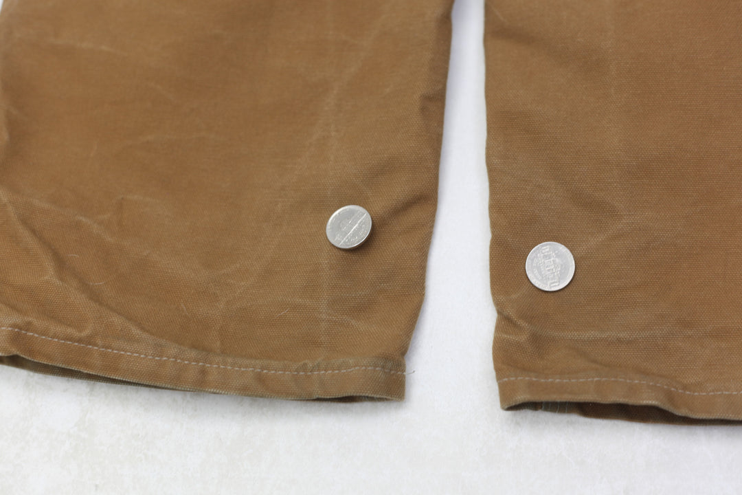 Mens Carhartt Loose Fit 106679 BRN Double Knee Workwear Pants
