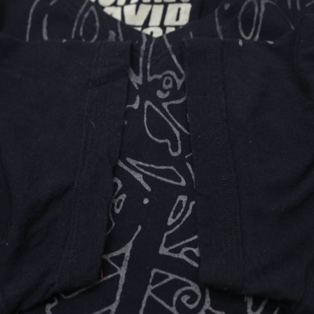 Y2K Mens Buffalo David Bitton Abstract Graffiti Streetwear T-Shirt Size M