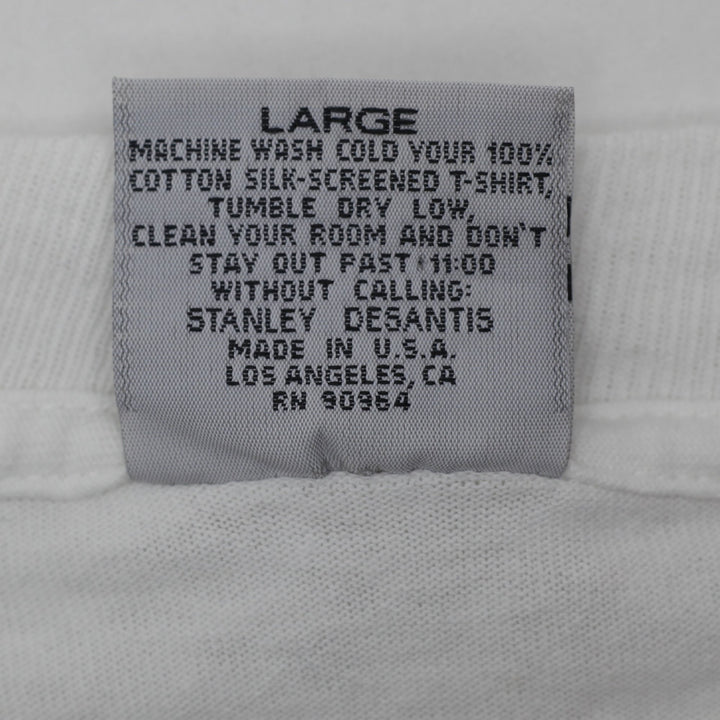 Vintage 1996 Monopoly Community Chest T-Shirt Stanley Desantis Single Stitch L
