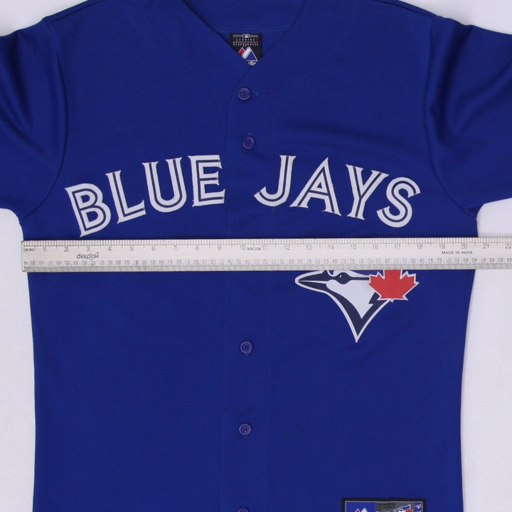 Mens Majestic Toronto Blue Jays Adam Lind 26 Jersey Made in USA Size S