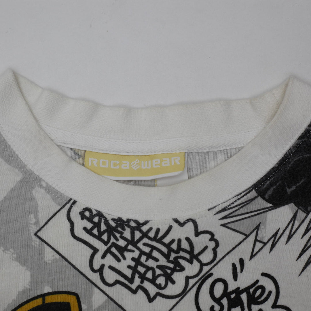 Y2K Mens Rocawear Hip Hop Graphic T-Shirt Size XL