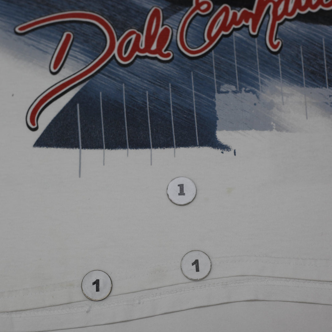 Vintage Dale Earnhardt Jr NASCAR T-Shirt AOP Budweiser #8 Chase Authentics M