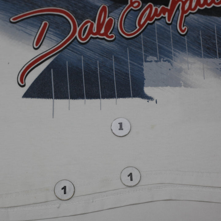 Vintage Dale Earnhardt Jr NASCAR T-Shirt AOP Budweiser #8 Chase Authentics M