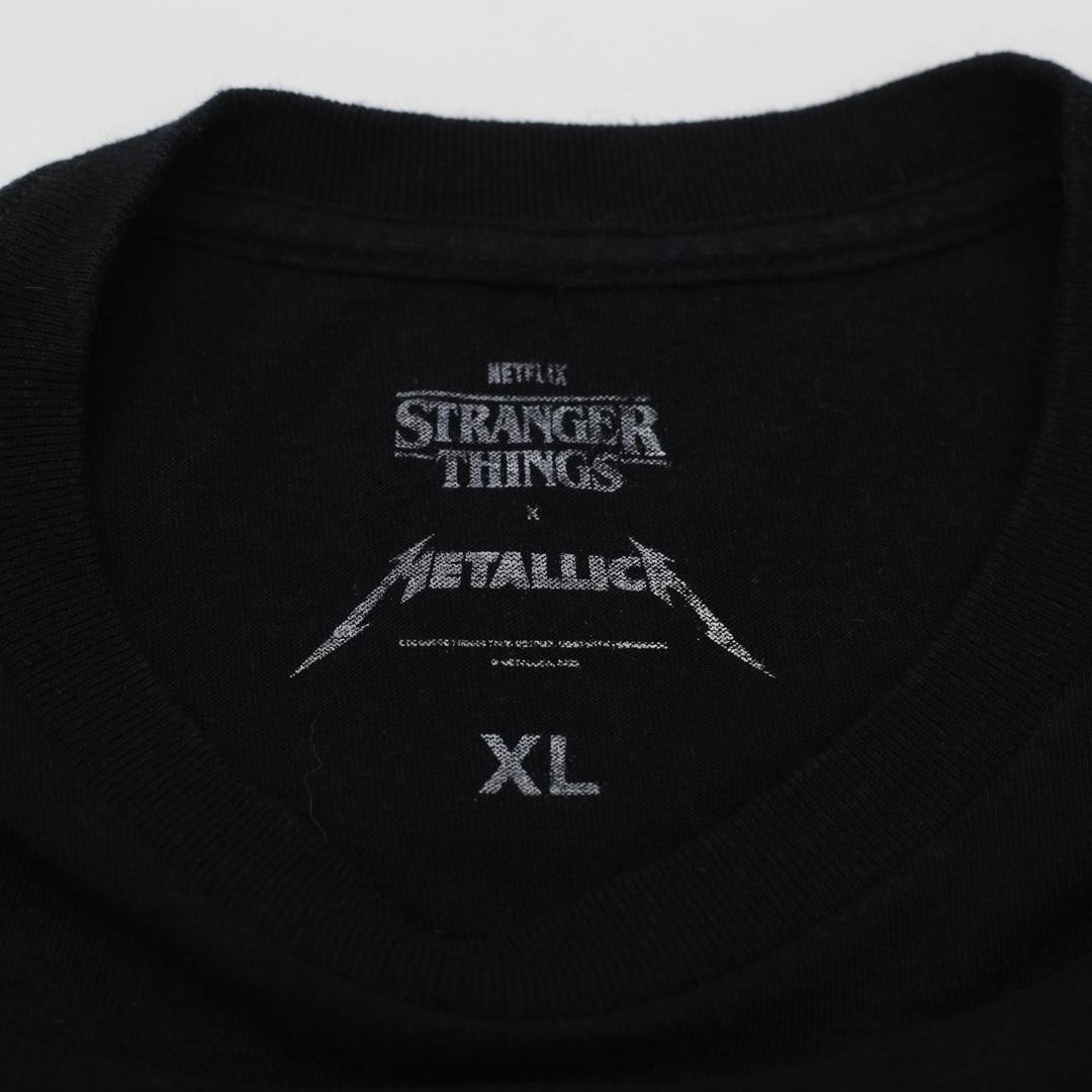 Mens Metallica Stranger Things Tee Band T-Shirt Size XL
