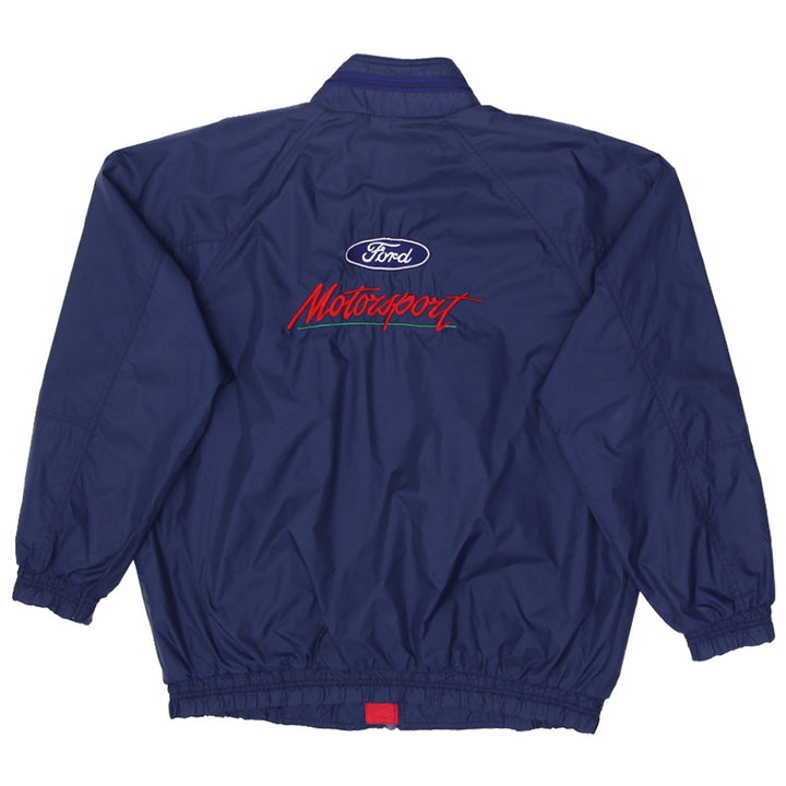 Vintage Canada Ford Oval Logo Windproof Nylon Jacket | Migration_Jacket UAENAT20 - Side View | Fashion Rerun