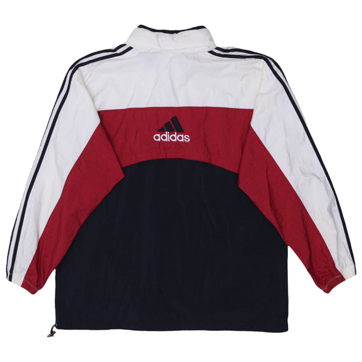 Vintage Adidas Embroidered Quarter Zip Windbreaker Jacket L - Fashion Rerun Vintage Migration_Jacket