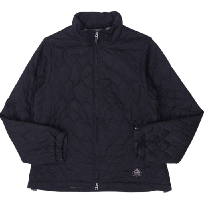 Rare Vintage NIKE ACG 3 Outer Layer Quilted Puffer Jacket 2000s Black Ladies L | Migration_Jackets | Fashion Rerun