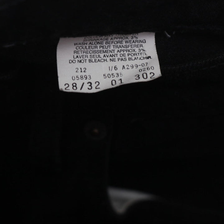 Vintage Levis Straight Leg 535 Black Jeans