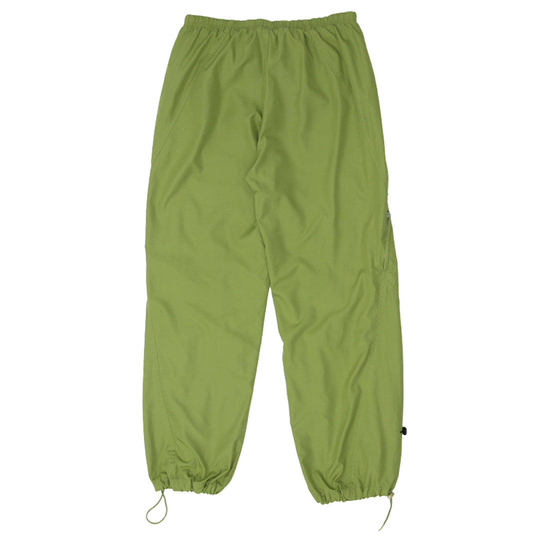 Ladies Reebok Nylon Parachute Pants Green - Fashion Rerun Vintage Migration_Pants