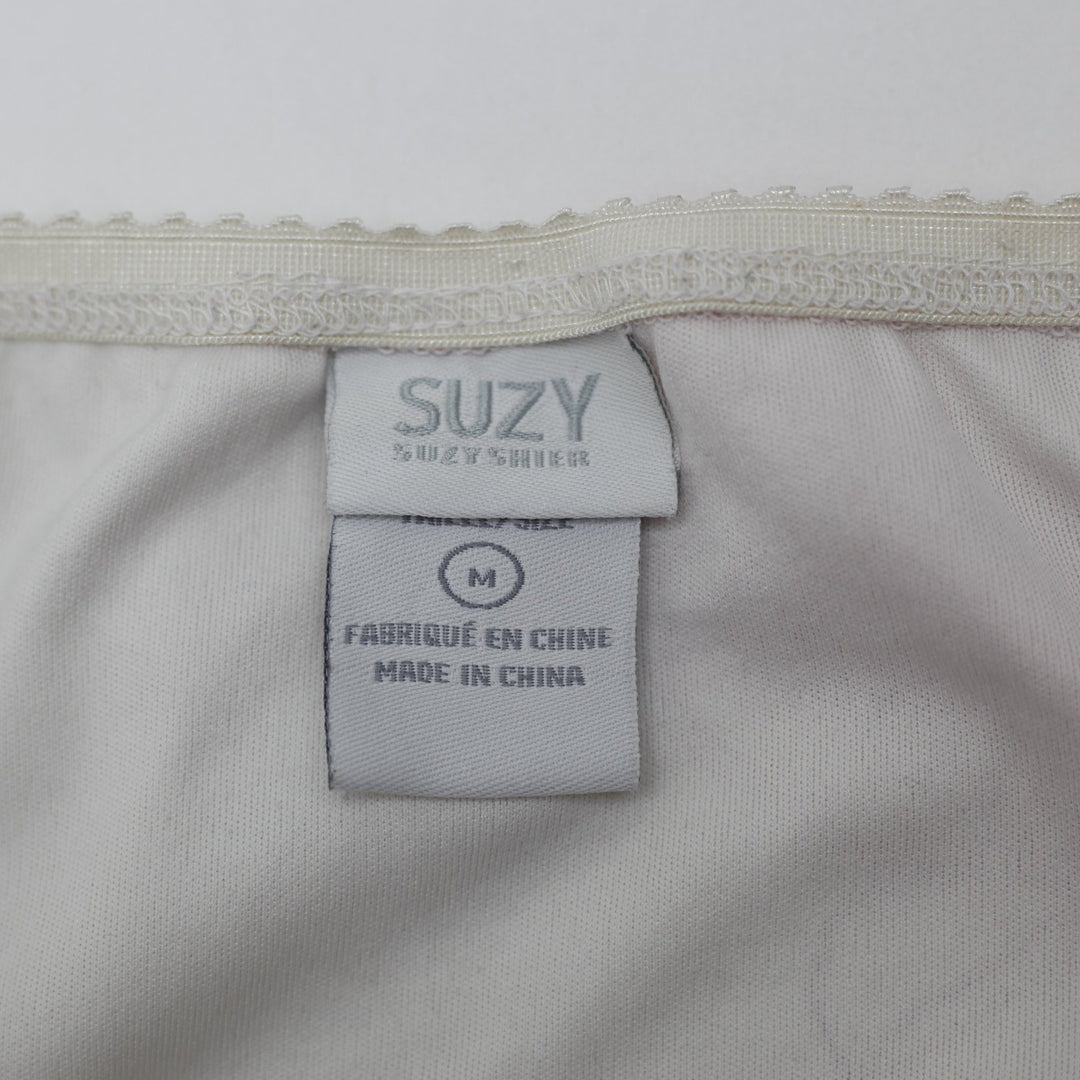 Y2K Ladies Suzy Shier  Shier Pink Rose Asymmetrical Midi Skirt Size M