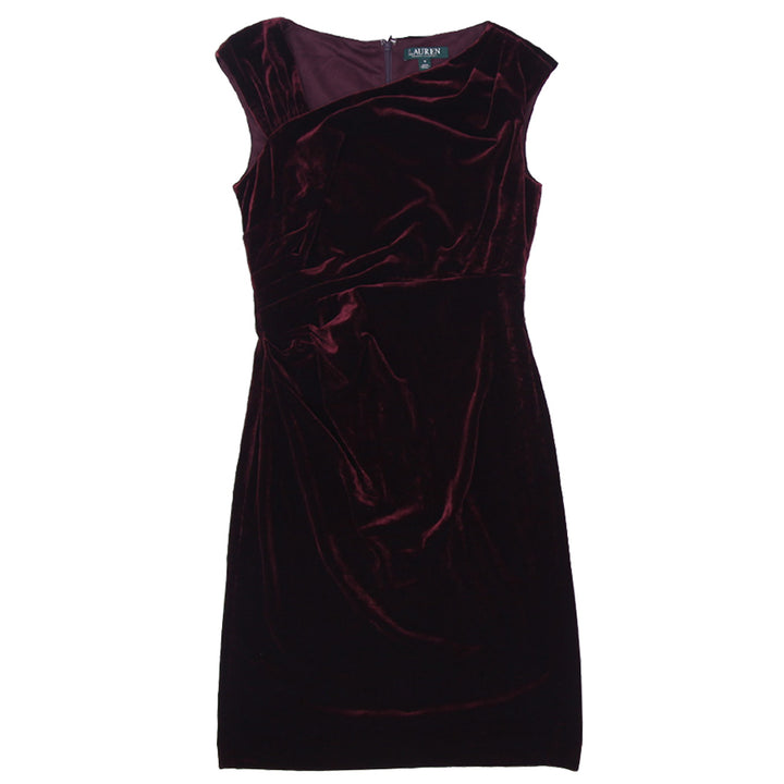 Ladies Ralph Lauren Velvet Sleeveless Dress