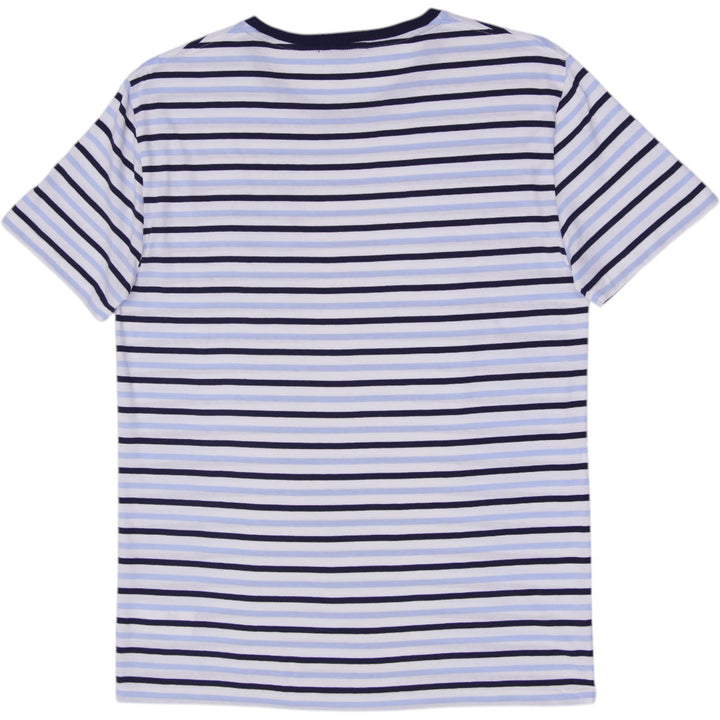 Mens Ralph Lauren Custom Slim Fit Striped Pocket T-Shirt Size M
