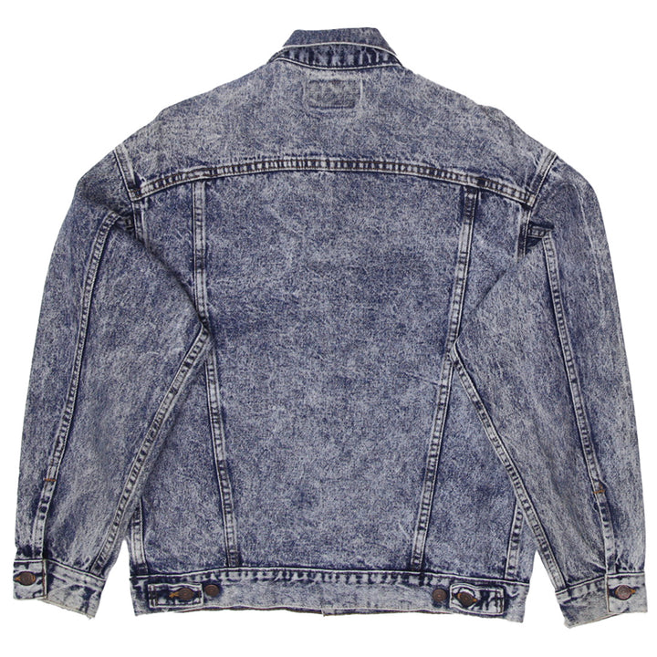 Vintage Levis 70507 0227 Acid Washed Denim Jacket