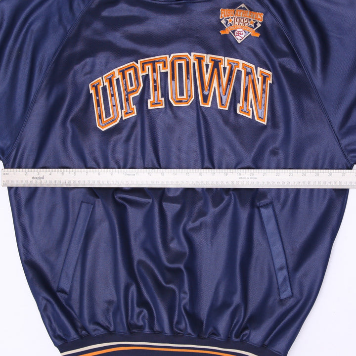 Vintage 90s FUBU Athletics Uptown Mesh Jersey Hoodie Size XL