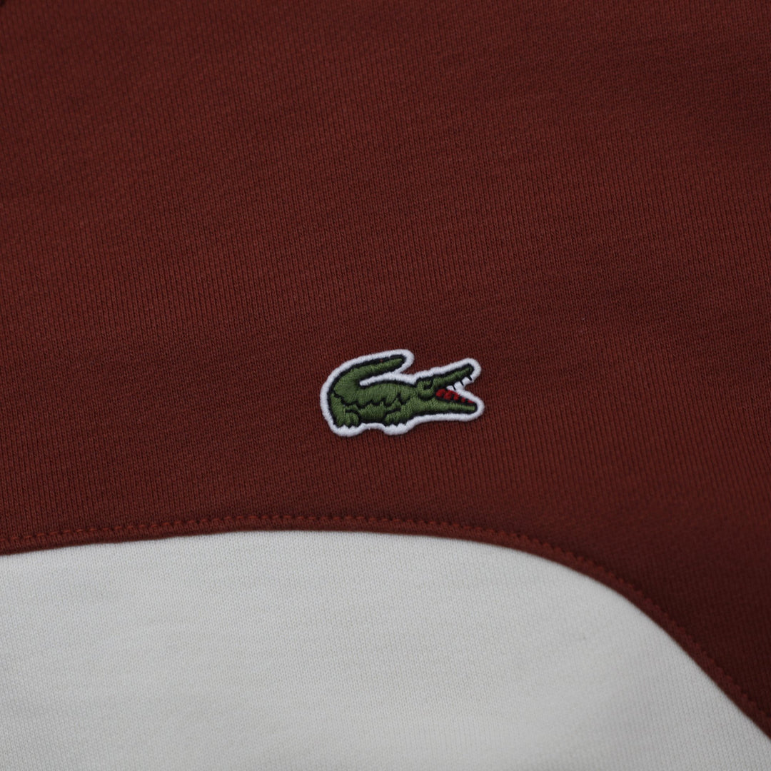 Mens Lacoste Classic Fit Colorblock Full-Zip Hoodie Size L