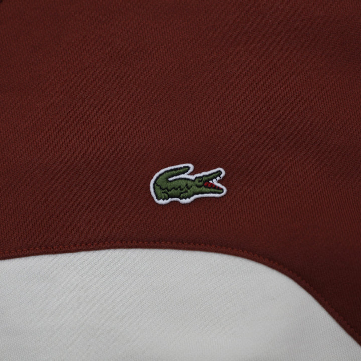 Mens Lacoste Classic Fit Colorblock Full-Zip Hoodie Size L