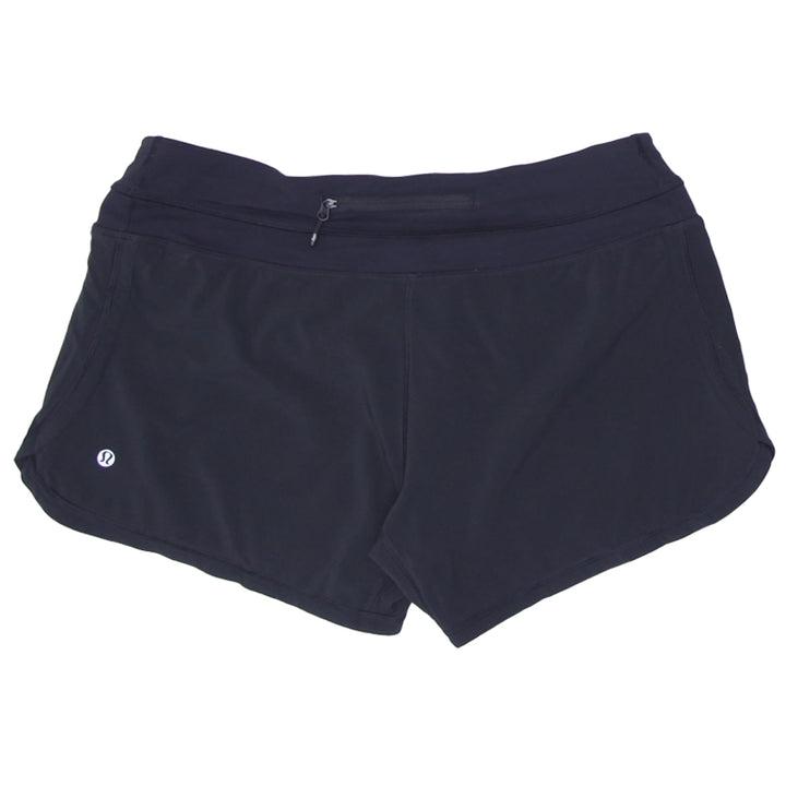 Ladies Black Lululemon Sports Shorts