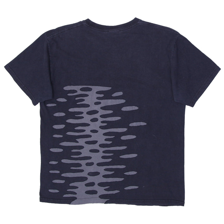 Rework Nike Gray Patches Pattern mens T-Shirt PR252