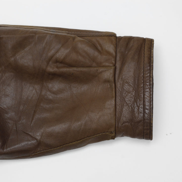 Vintage Casual Coat Leather Jacket Size L | Migration_Jackets - View 10 | Fashion Rerun