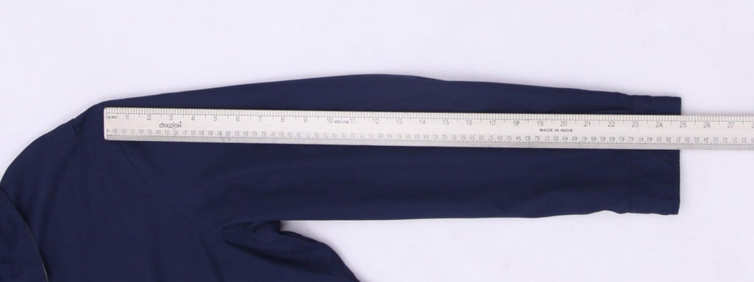Vintage Polo By Ralph Lauren Navy Harrington Zip Up Jacket M | Migration_Jackets RL Collection - View 7 | Fashion Rerun