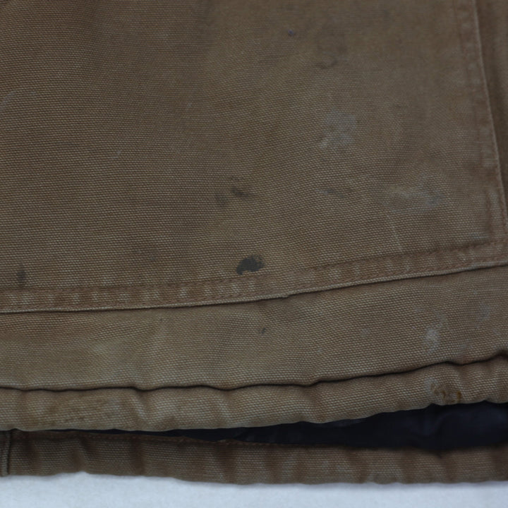 Vintage Carhartt Arctic Quilt Lined Sandstone Traditional Coat C26 BRN Slightly Distressed Jacket