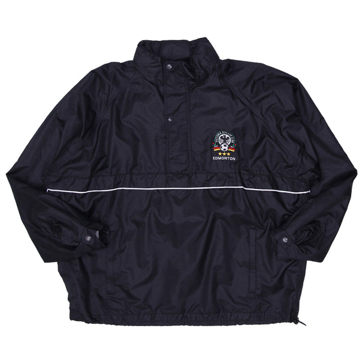 Mens Umbro Quarter Zip Black Soccer Club Jacket