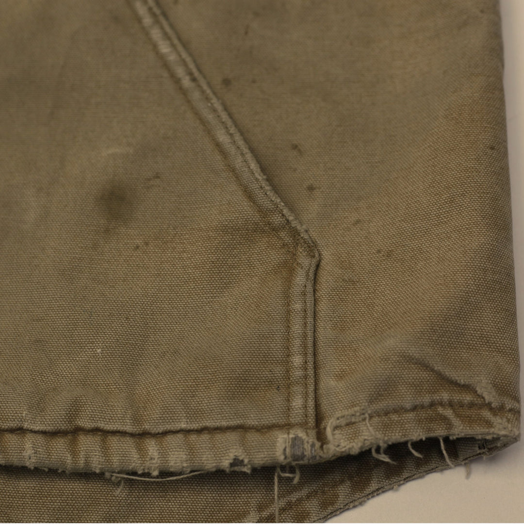 Vintage Vintage Carhartt V26 CML Sherpa Lined Duck Canvas Vest Size L