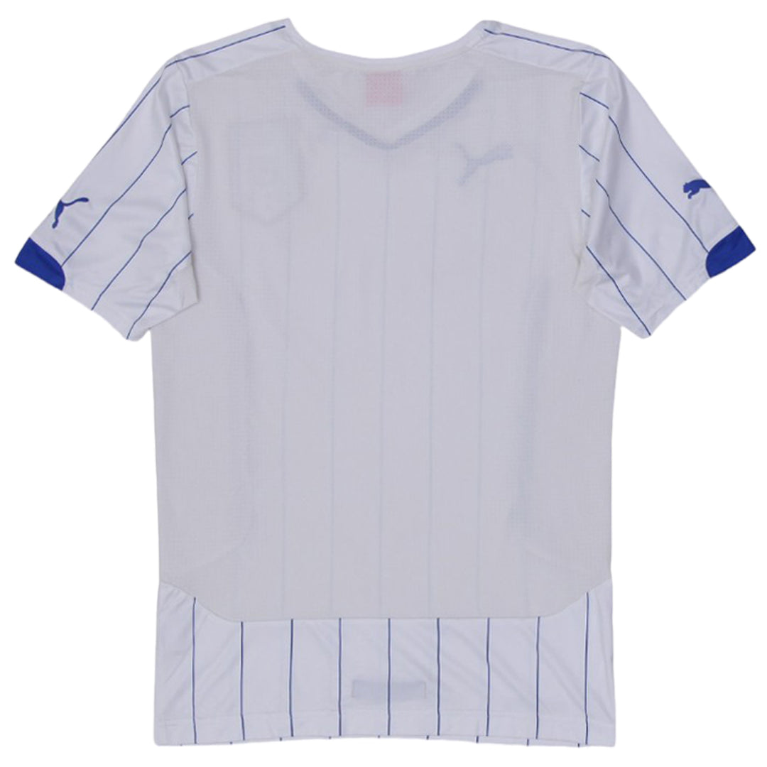 Mens Italy 2014/2015 Embroidered Puma Away Soccer Jersey
