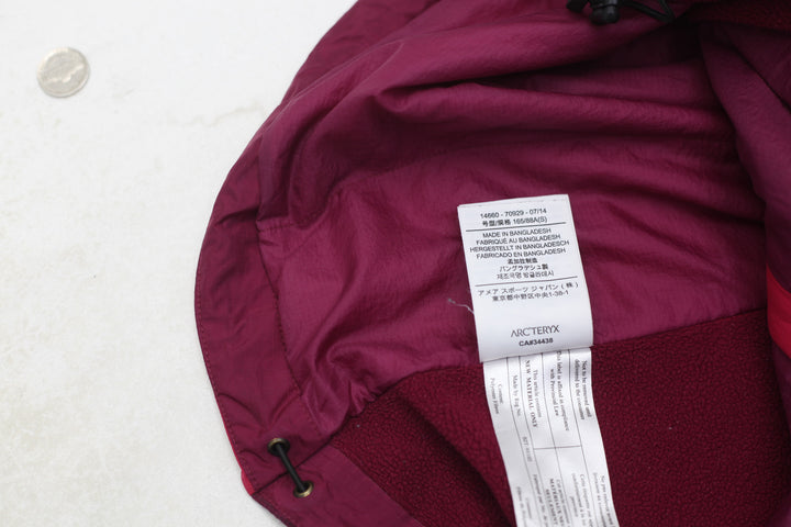 Ladies Arc'teryx SoftShell Zip Up Hooded Jacket