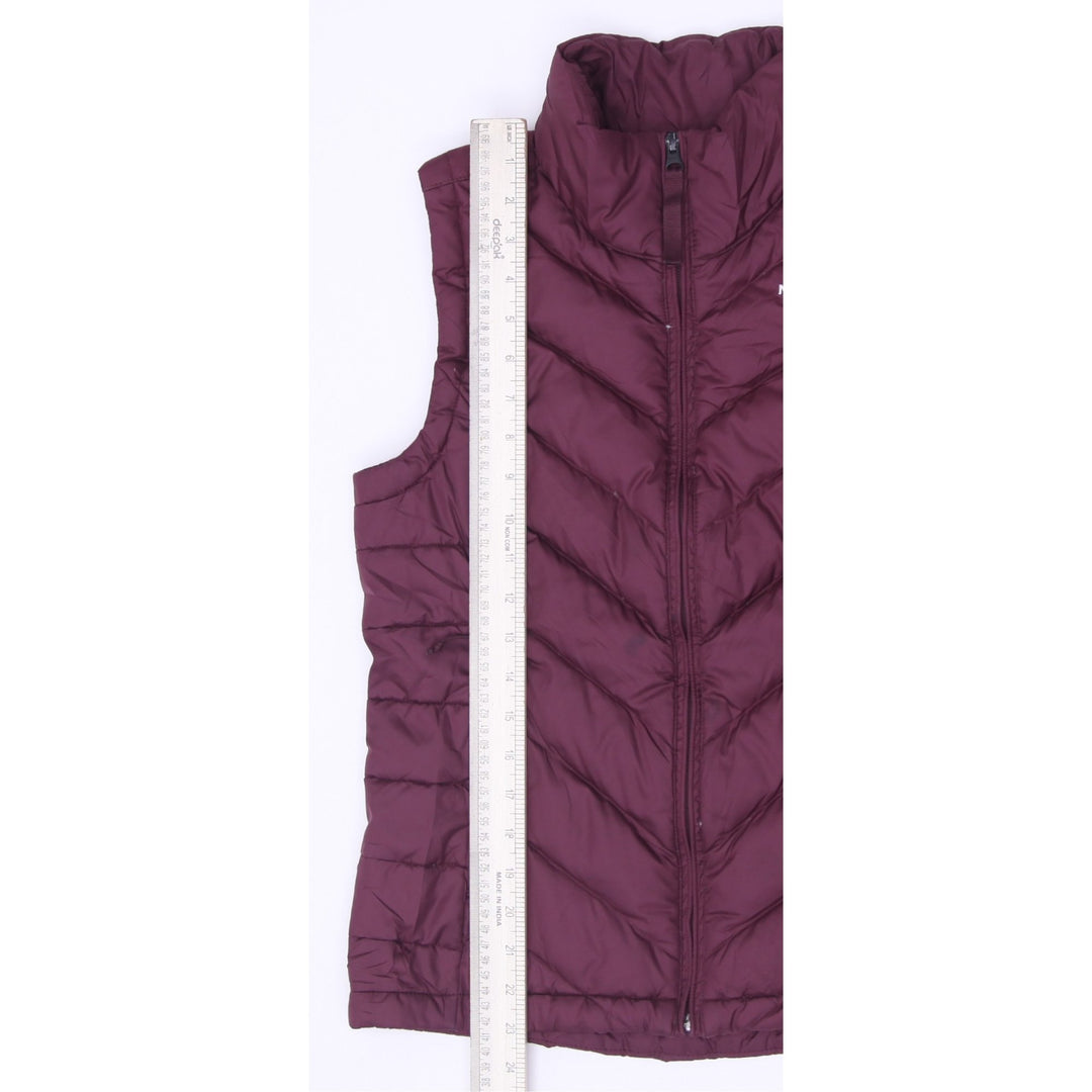 Ladies The North Face 550 Down Vest Chevron Puffer Size XS