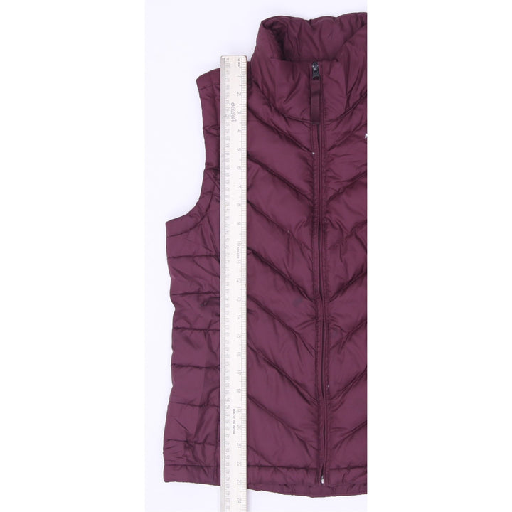 Ladies The North Face 550 Down Vest Chevron Puffer Size XS