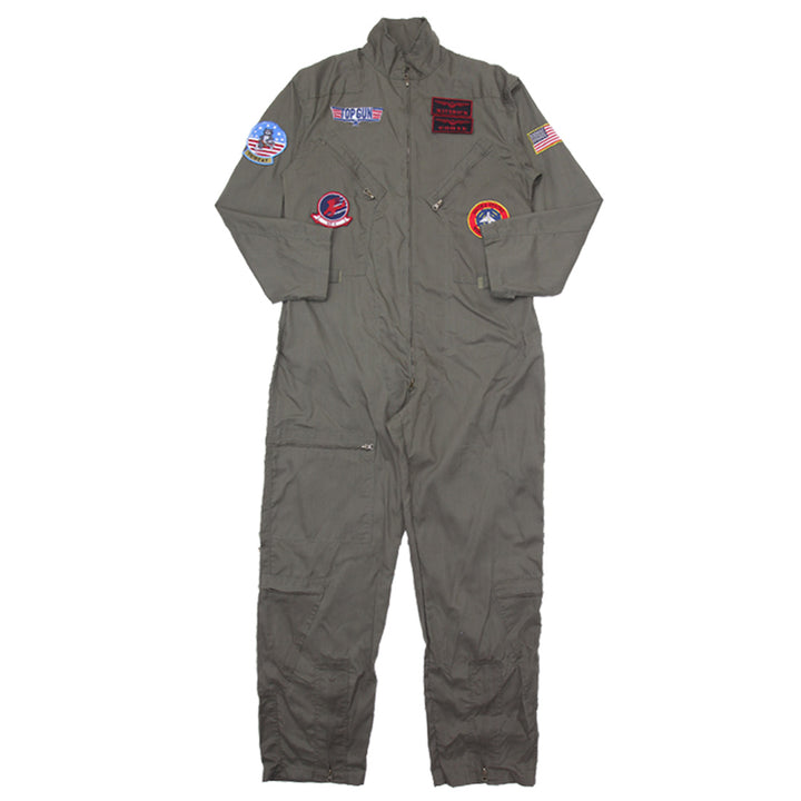 Vintage Top Gun Men's Flight Suit Costume