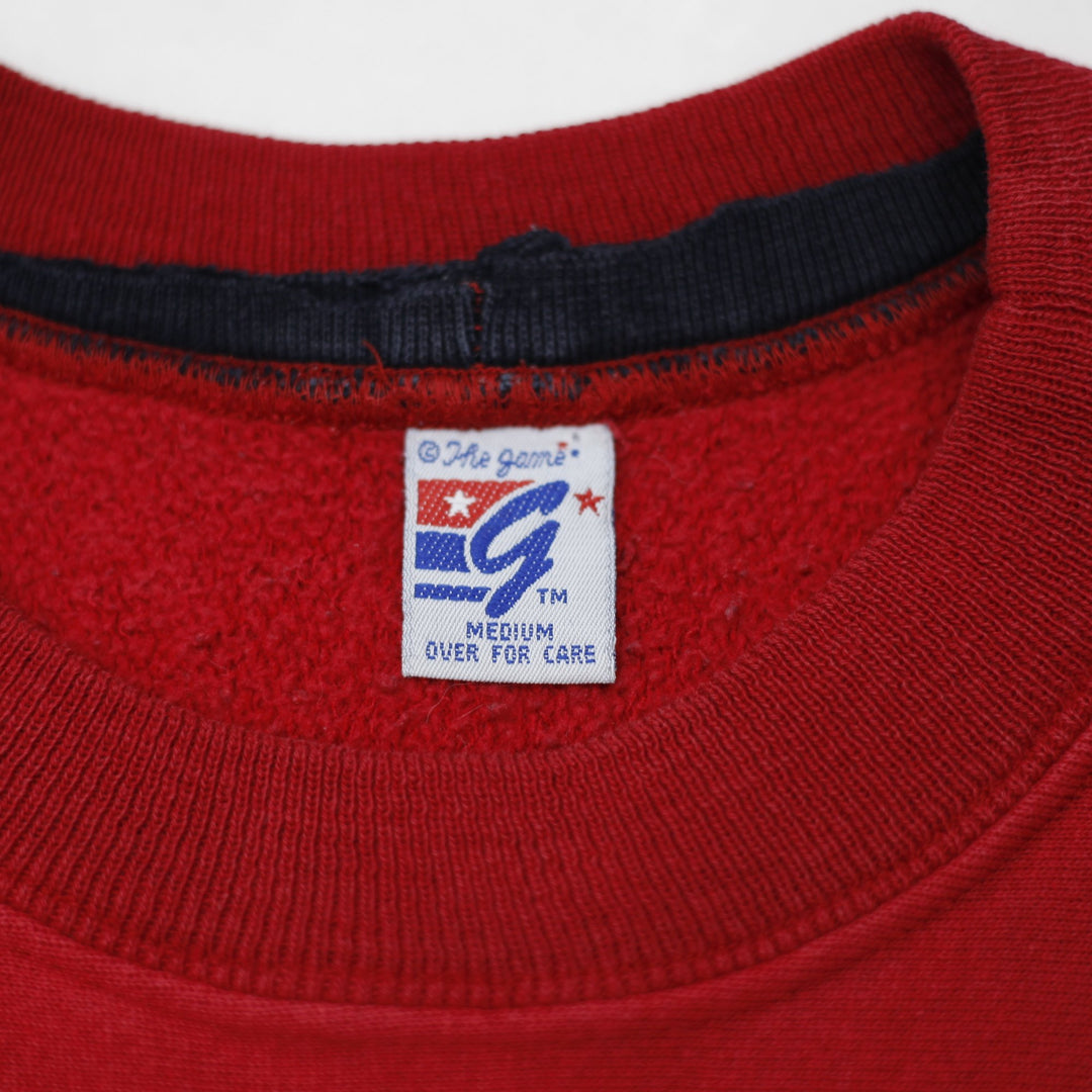 Vintage 90s Chicago Bulls Crewneck Pullover Sweater Size M | Migration_Sweatshirts - Back View | Fashion Rerun