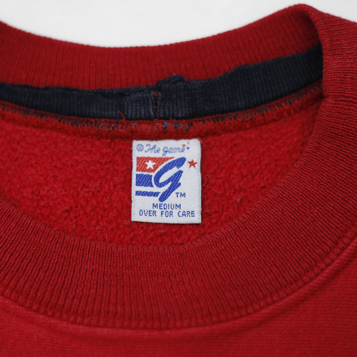 Vintage 90s Chicago Bulls Crewneck Pullover Sweater Size M | Migration_Sweatshirts - Back View | Fashion Rerun