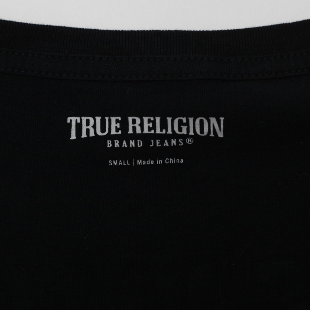 Y2K Ladies True Religion Graphic Tee Size S | Migration_Y2K Tops - Back View | Fashion Rerun