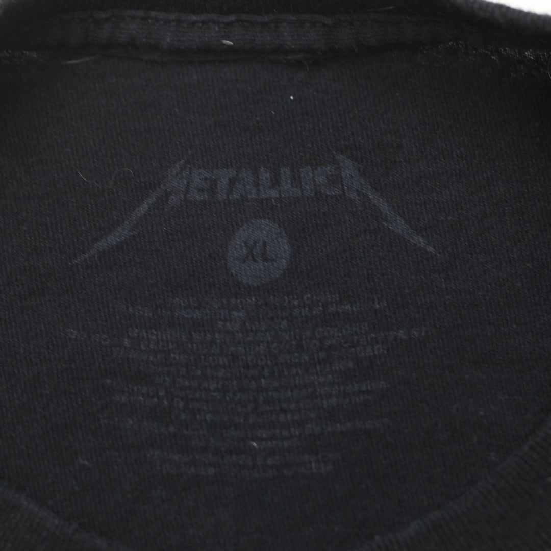Mens Metallica Master of Puppets Album Artwork Black Band T-Shirt Size XL