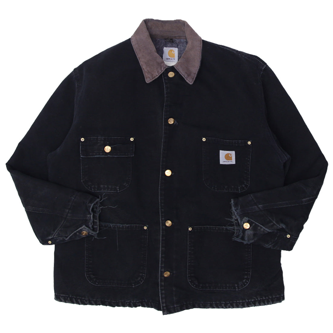 Shop Vintage Carhartt C52 CHT Blanket Lined Chore Utility Hooded