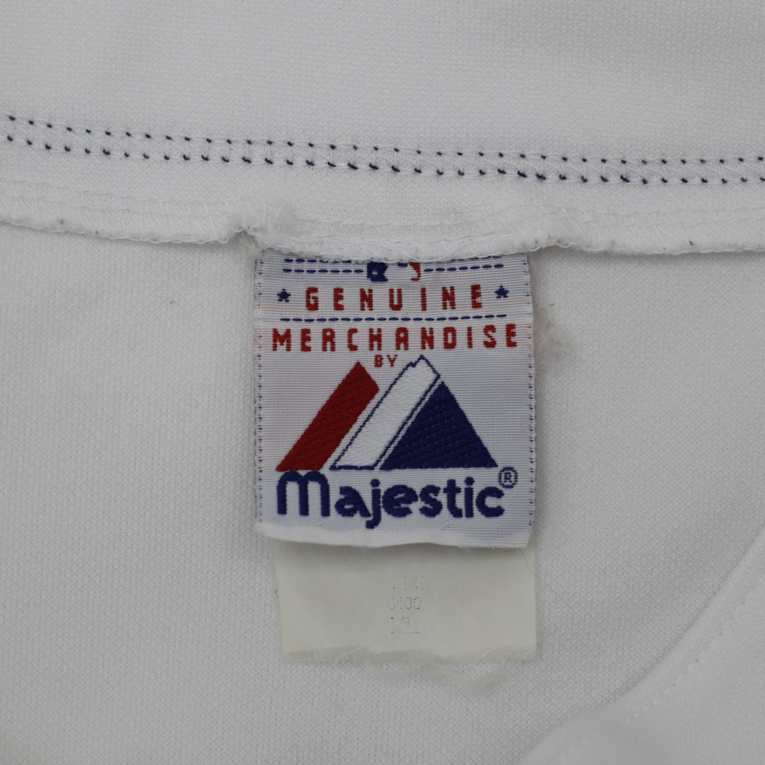 Vintage Mens Majestic Seattle Mariners Jersey White MLB Baseball Size XL | Migration_Jerseys - Back View | Fashion Rerun