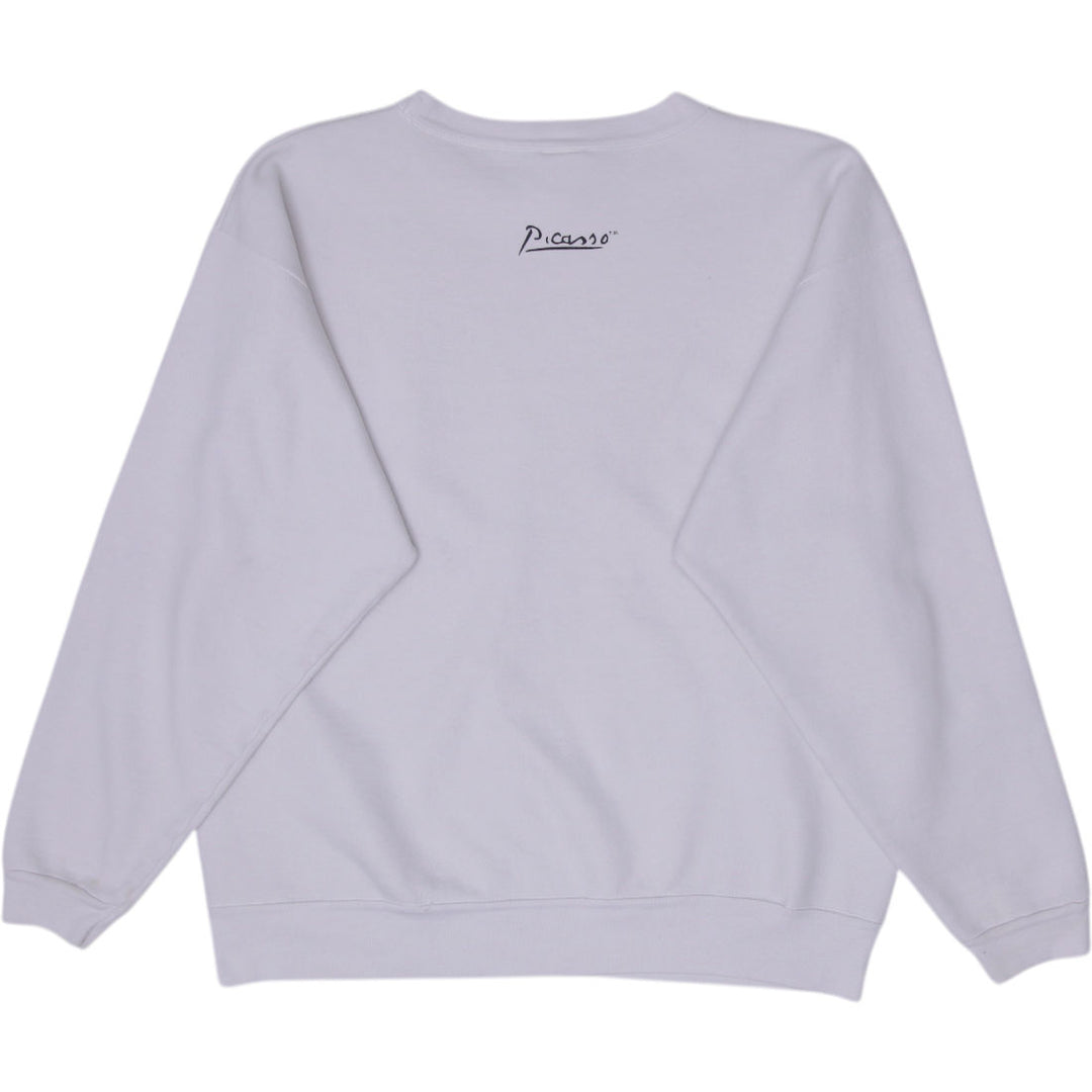 Vintage 1995 Pablo Picasso Graphic Sweatshirt Size XL