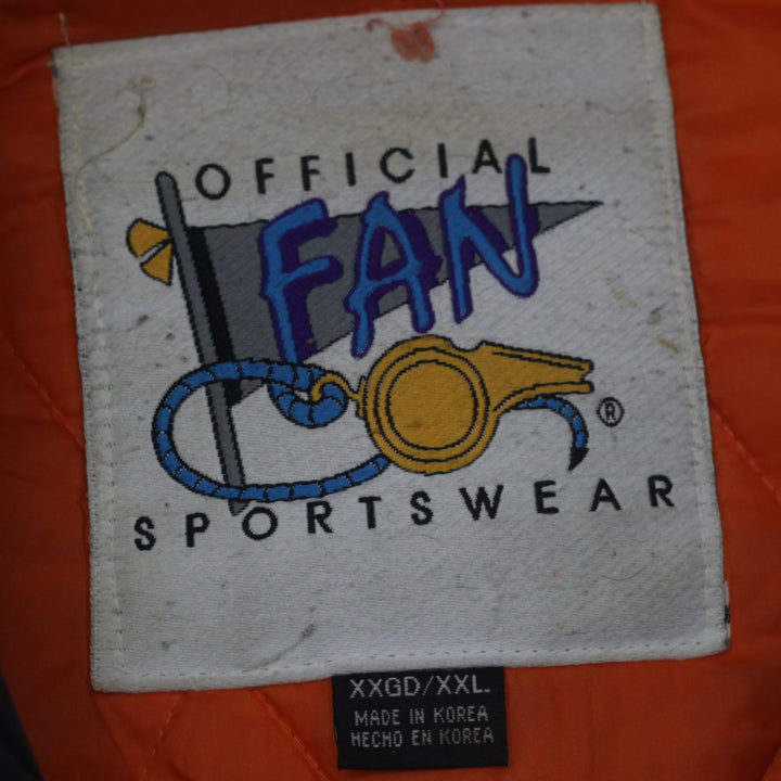 Vintage Chicago Bears Quilted Hooded Jacket-Official Fan Sportswear XXL - Fashion Rerun Vintage Migration_Jacket