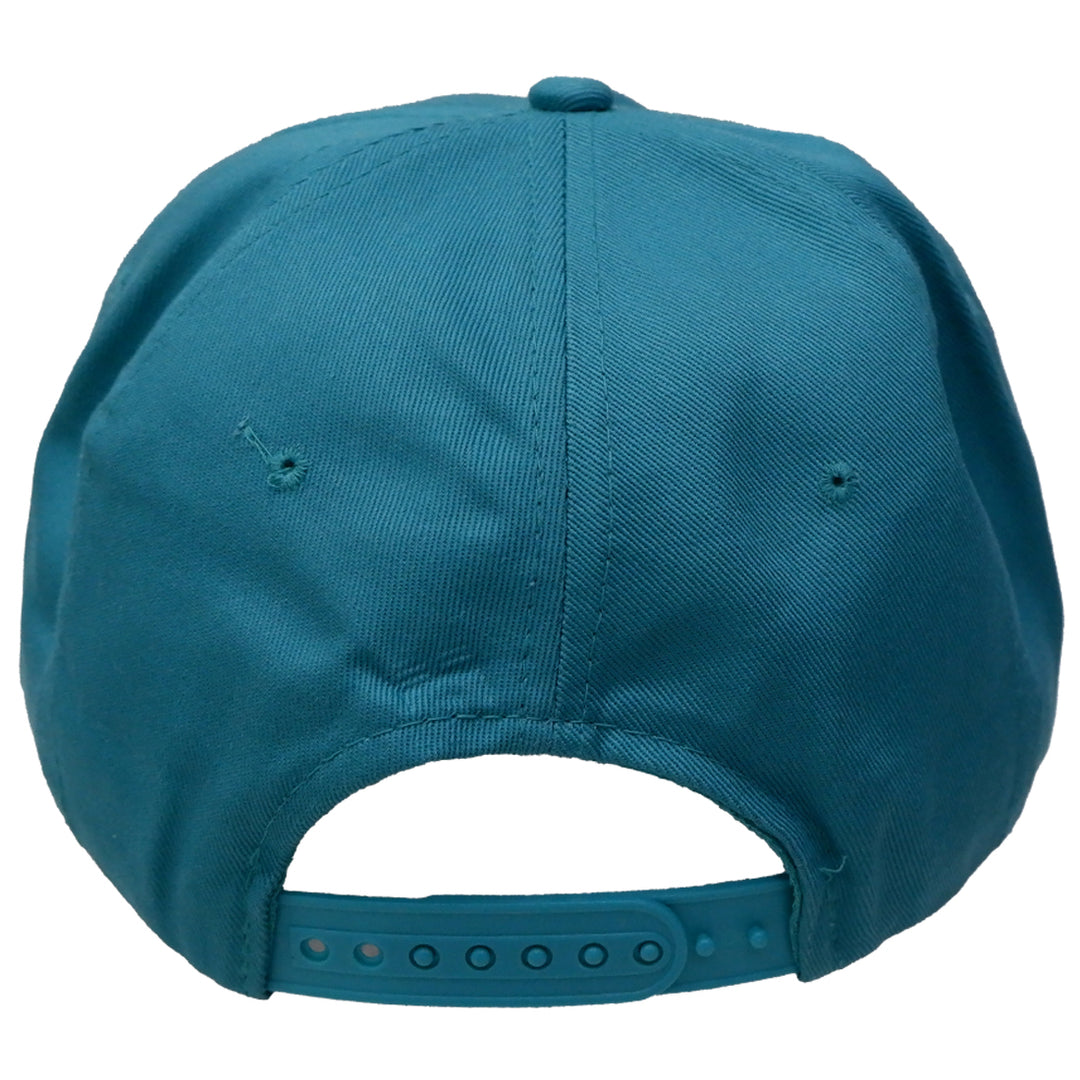 Mens WordPerfect Office 4.0 Green Turquoise Snapback Trucker Cap Embroidered
