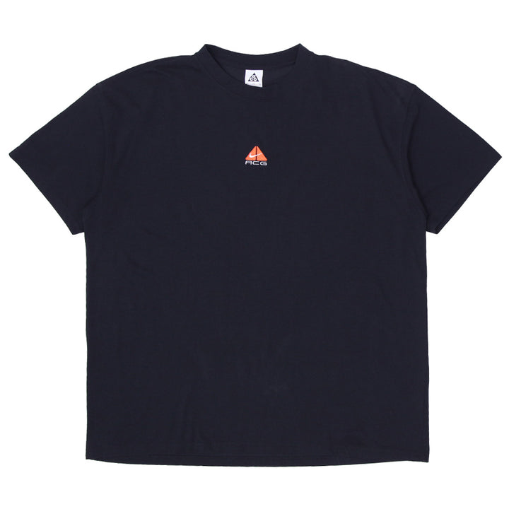 Mens Embroidered Nike ACG Black T-Shirt