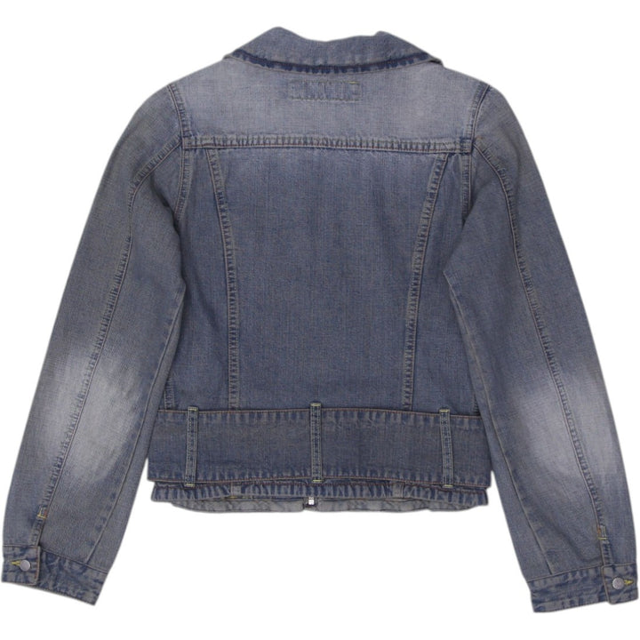Y2K Ladies Take Two Belted Denim Jacket