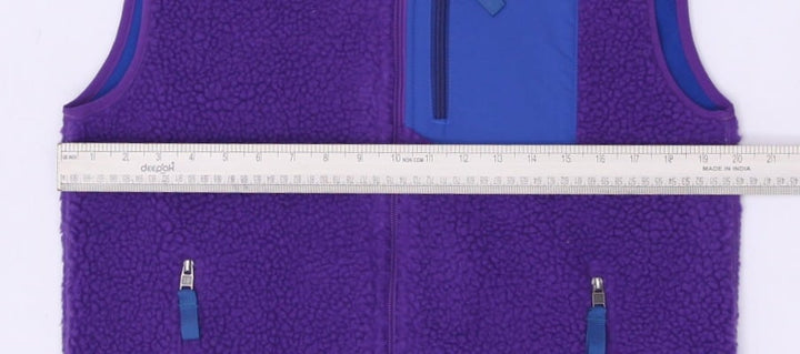 Mens Patagonia Fleece Vest Purple Full Zip Outdoor Warm Medium | Migration_Vests - View 6 | Fashion Rerun