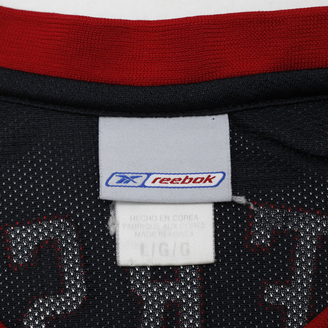 Vintage 90s Reebok Philadelphia 76ers Allen Iverson Jersey Size L | Migration_Jerseys - Back View | Fashion Rerun