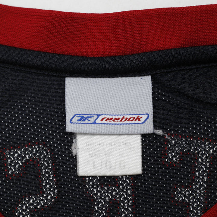 Vintage 90s Reebok Philadelphia 76ers Allen Iverson Jersey Size L | Migration_Jerseys - Back View | Fashion Rerun