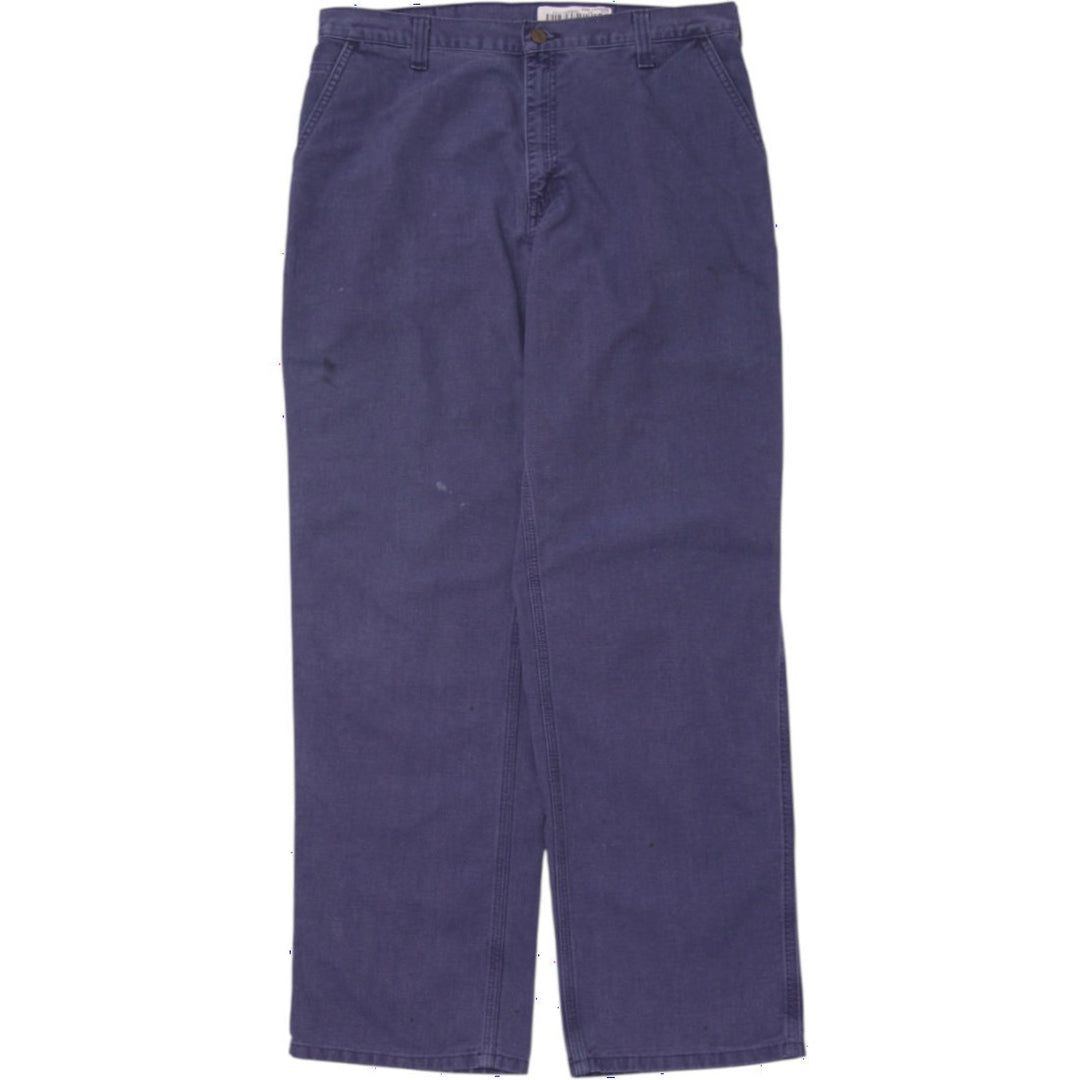 Mens Carhartt B11 Washed Duck Canvas Dungaree Work Pants Size 38/34
