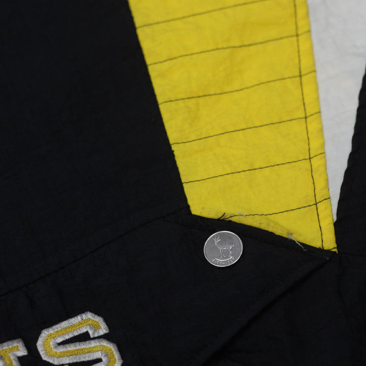 Vintage Starter Boston Bruins Quarter Zip Quilt Hooded Jacket L - Fashion Rerun Vintage Migration_Jacket