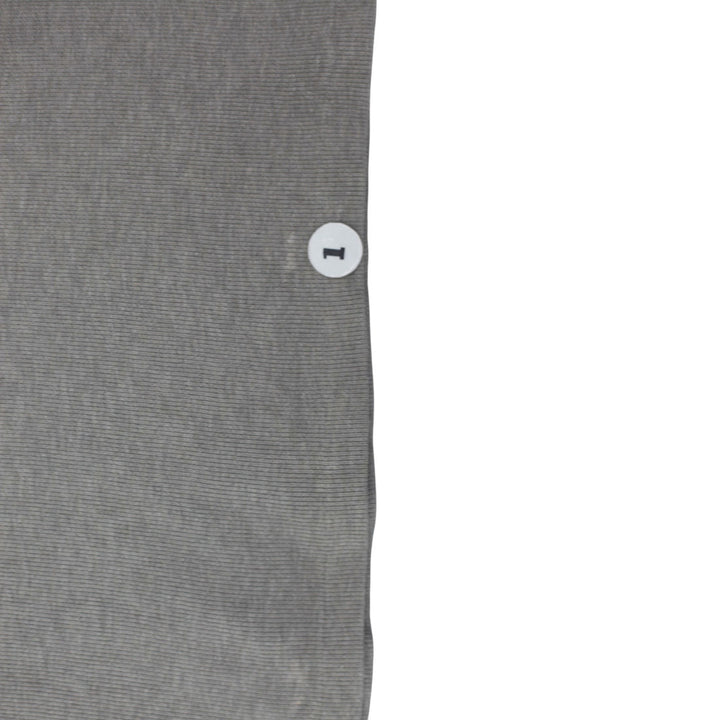 Mens Polo Ralph Lauren Sweater Gray 1/4 Zip Cotton Knitwear Size M