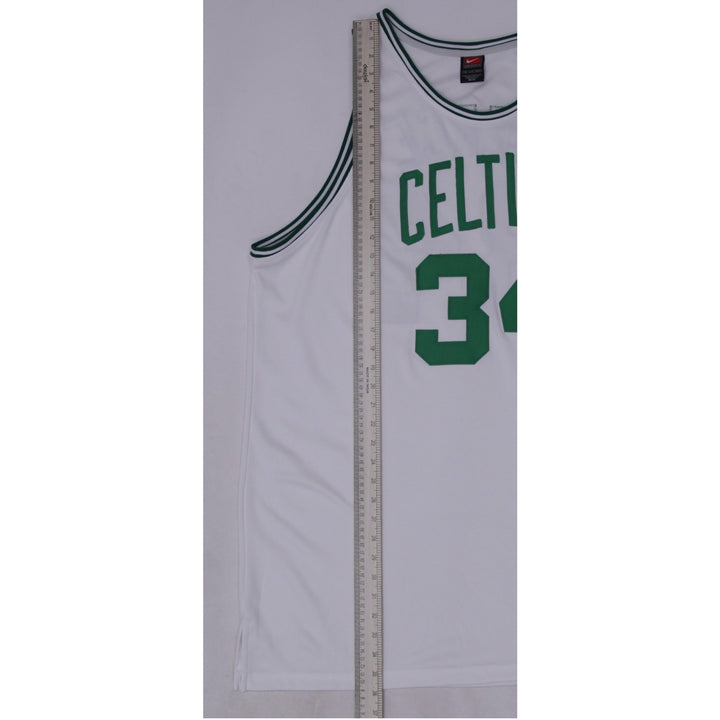 Vintage Nike Paul Pierce Boston Celtics #34 Nike Jersey Swingman White NBA XXL | Migration_Jerseys - View 8 | Fashion Rerun